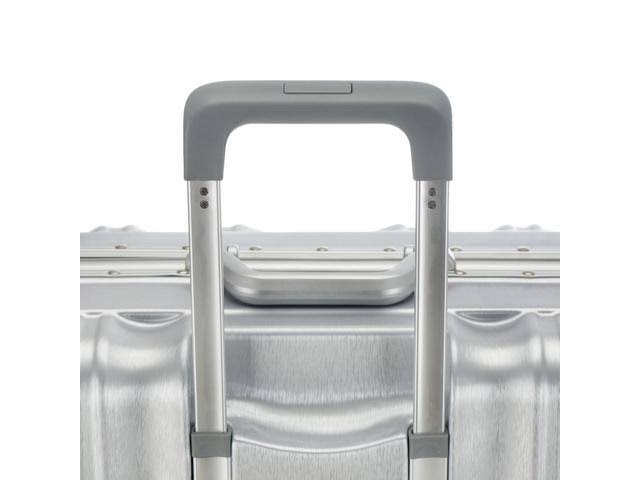 Silver 20 inch Rolling Carry-On with Aluminum Frame I5755