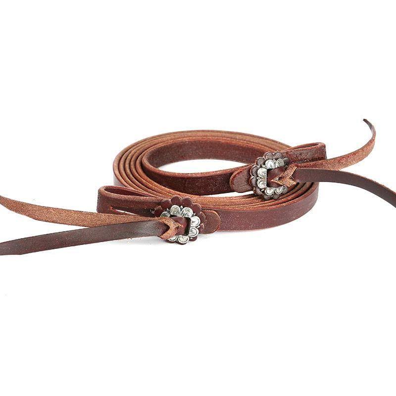 5/8 Latigo Roping Reins K1560