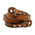 Antique Cognac Leather Camera Strap M8929