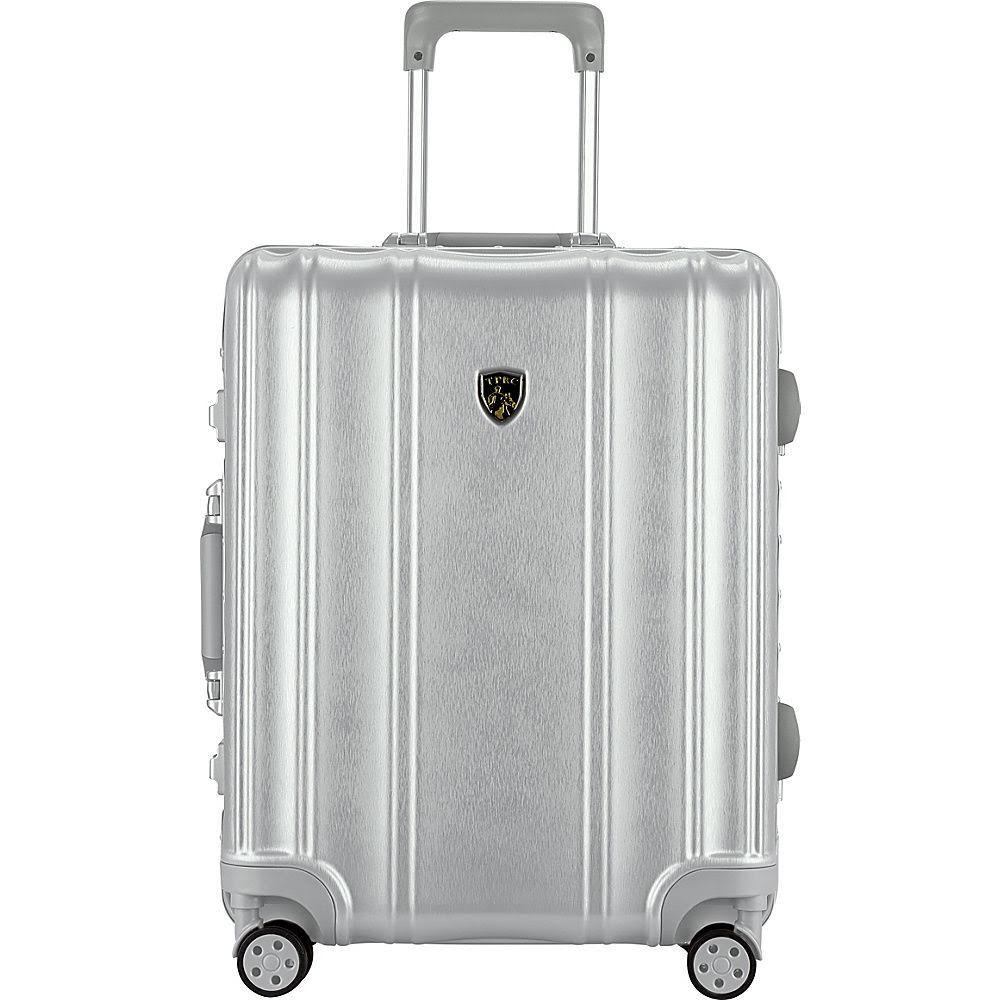 Silver 20 inch Rolling Carry-On with Aluminum Frame I5755