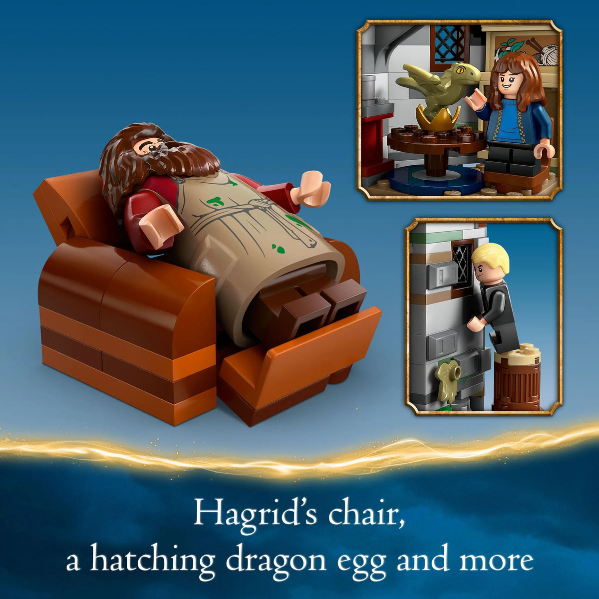 Buildable House Toy with 7 Characters and a Dragon F5860