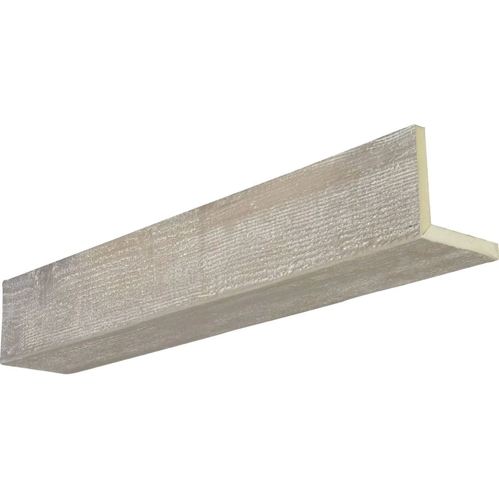 White Rough Sawn Faux Wood Ceiling Beam Y2180