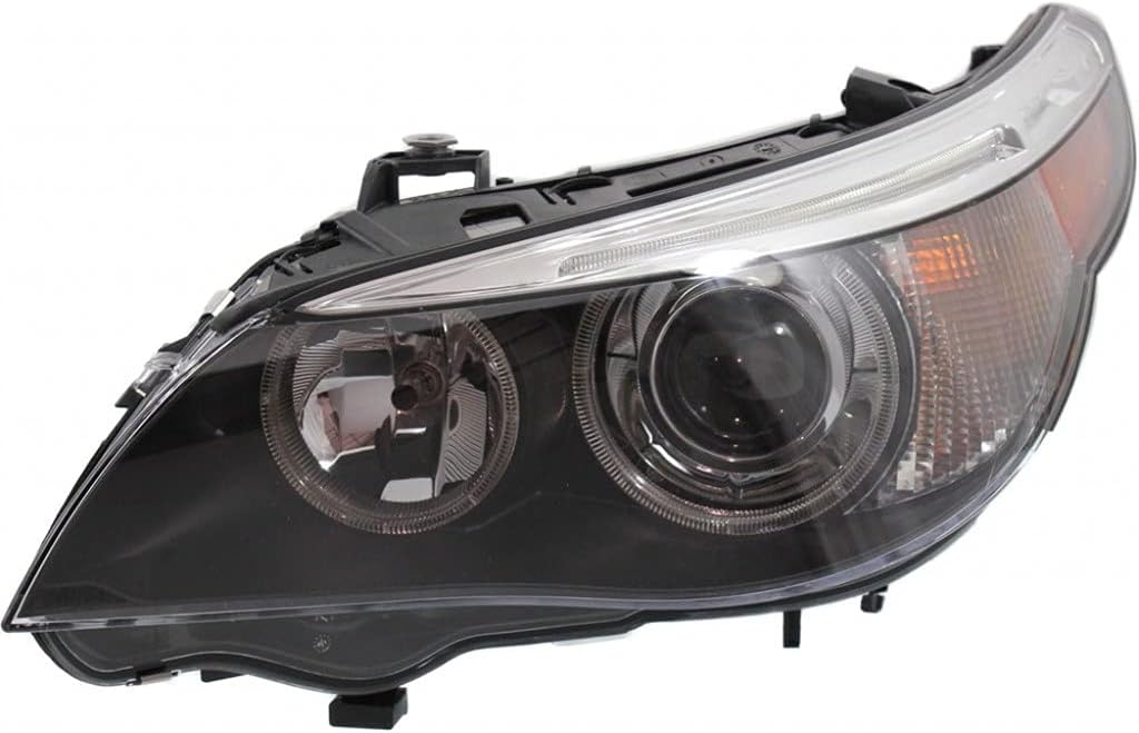 BMW 545i Headlight Assembly 2004 2005 Passenger Side HID X4995