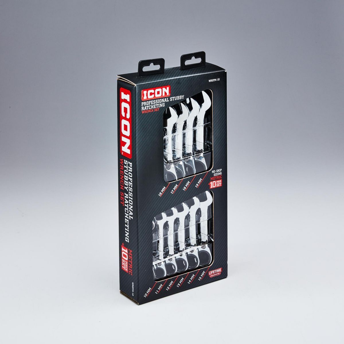 Metric Ratcheting Combination Wrench Set, 10 Piece K798