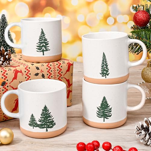 Christmas Mugs Set of 4 12Oz T956