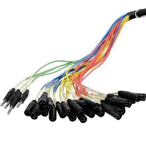 24 Channel 50 XLR Snake Cable with Returns J22202