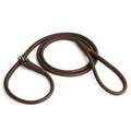 Leather Round Slip Lead N1543