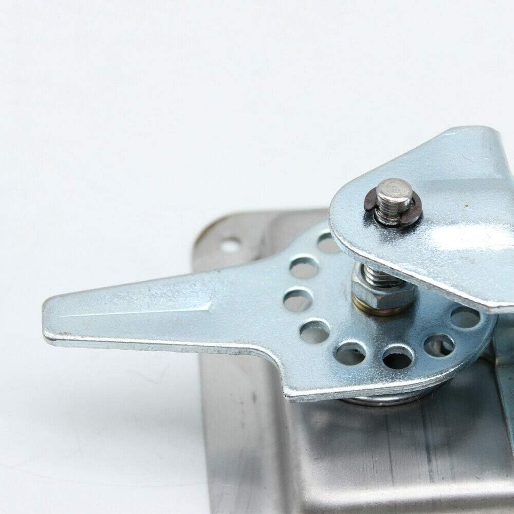 4Pcs Stainless Steel T-Handle Latch with Gasket and Keys Tool Box Lock Q66513