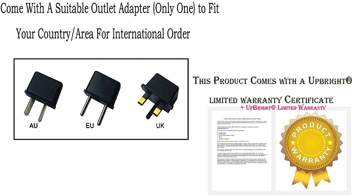 AC / DC Adapter Power Supply Cord Cable Charger J7683
