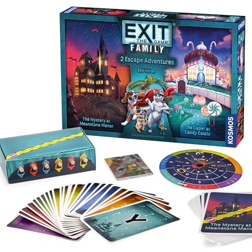 2 Escape Adventures Co-Operative Game X41279