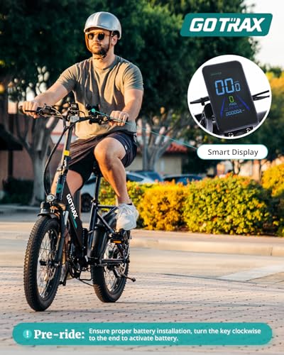 20" Folding Electric Bike with 48V Battery, 500W, 7-Speed B3994