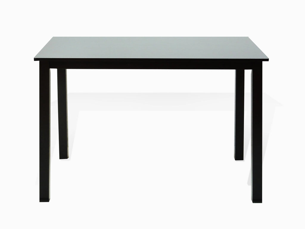 Set of 5 pc Solid Wooden Table and Chairs Espresso Black Finish R164