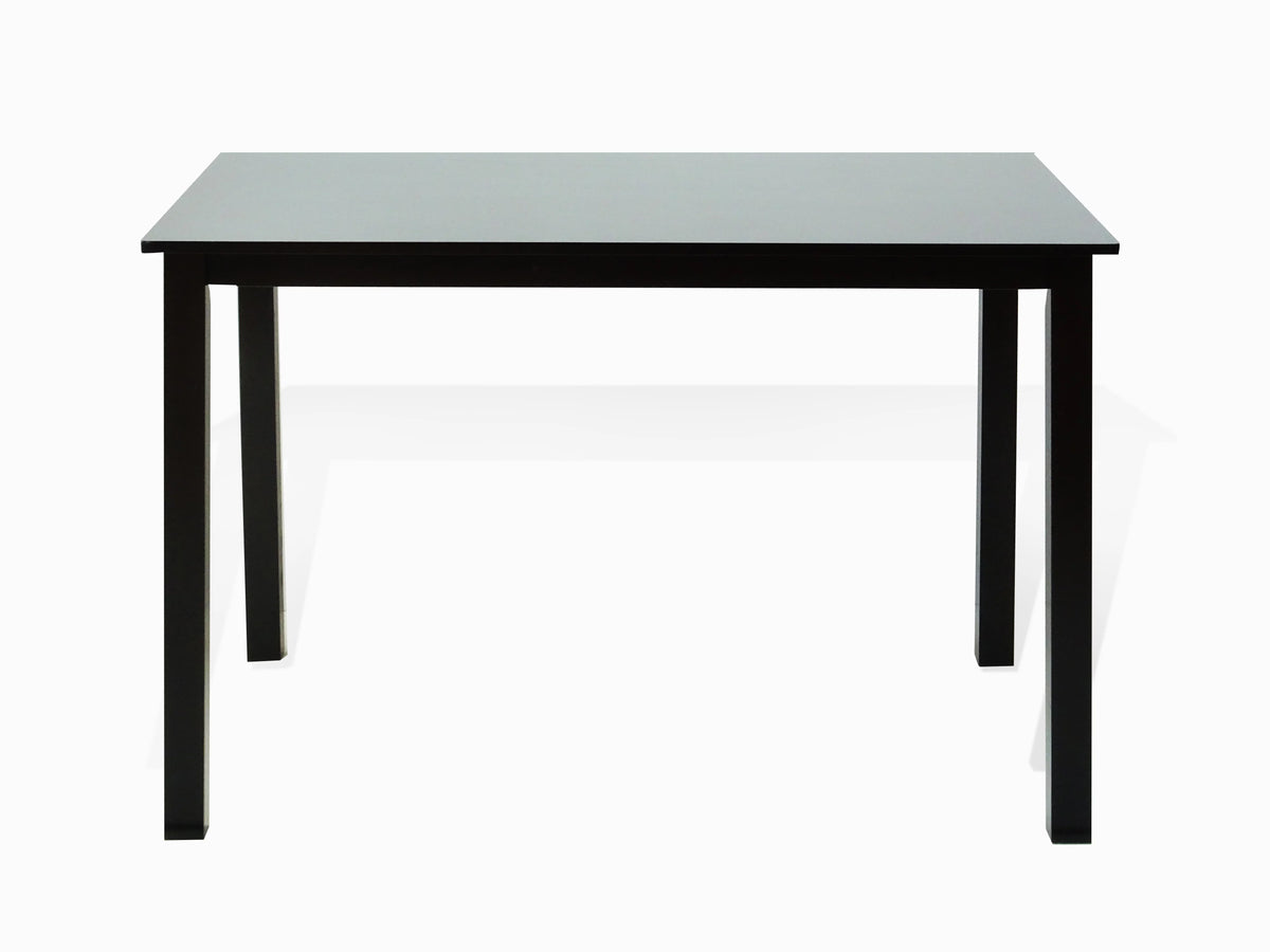 Set of 5 pc Solid Wooden Table and Chairs Espresso Black Finish R164
