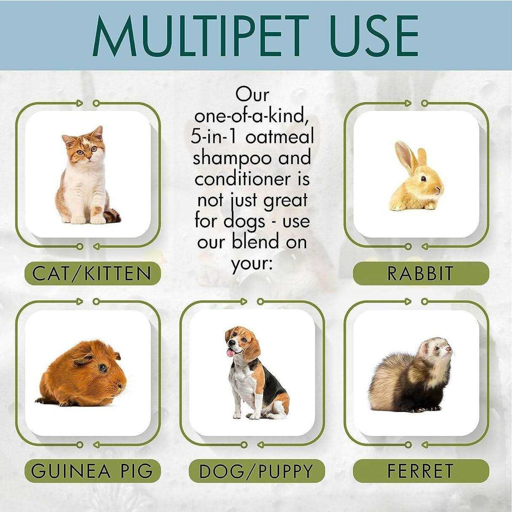 Oatmeal Dog Shampoo & Conditioner G2440