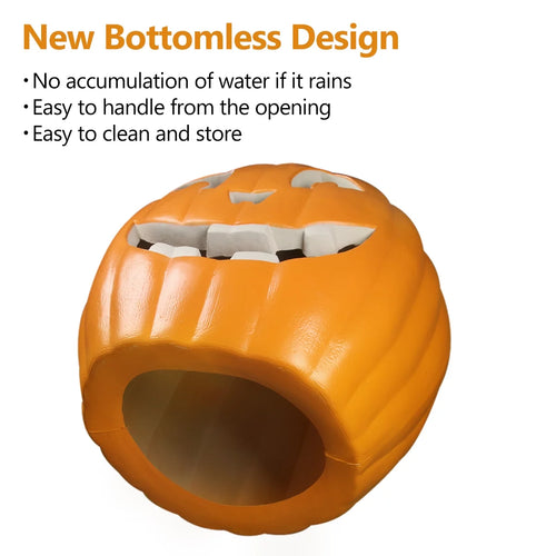 21 in Pre-lit LED Jack O Lantern Pumpkin Lantern Q74831