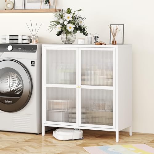 White 2 Door Steel Storage Cabinet R511
