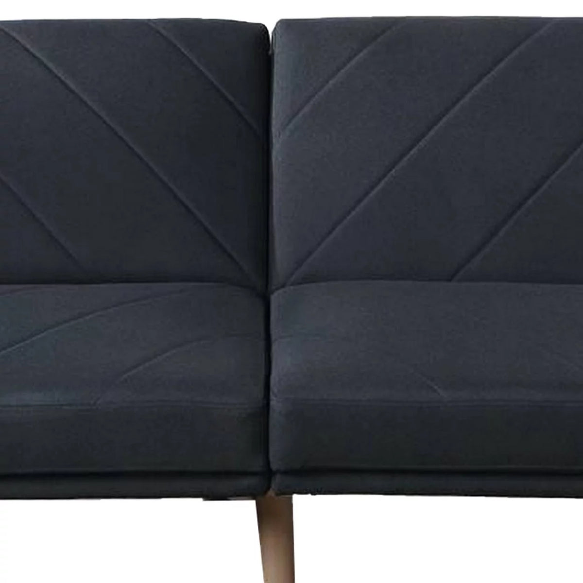 Black Fabric Adjustable Sofa Z406
