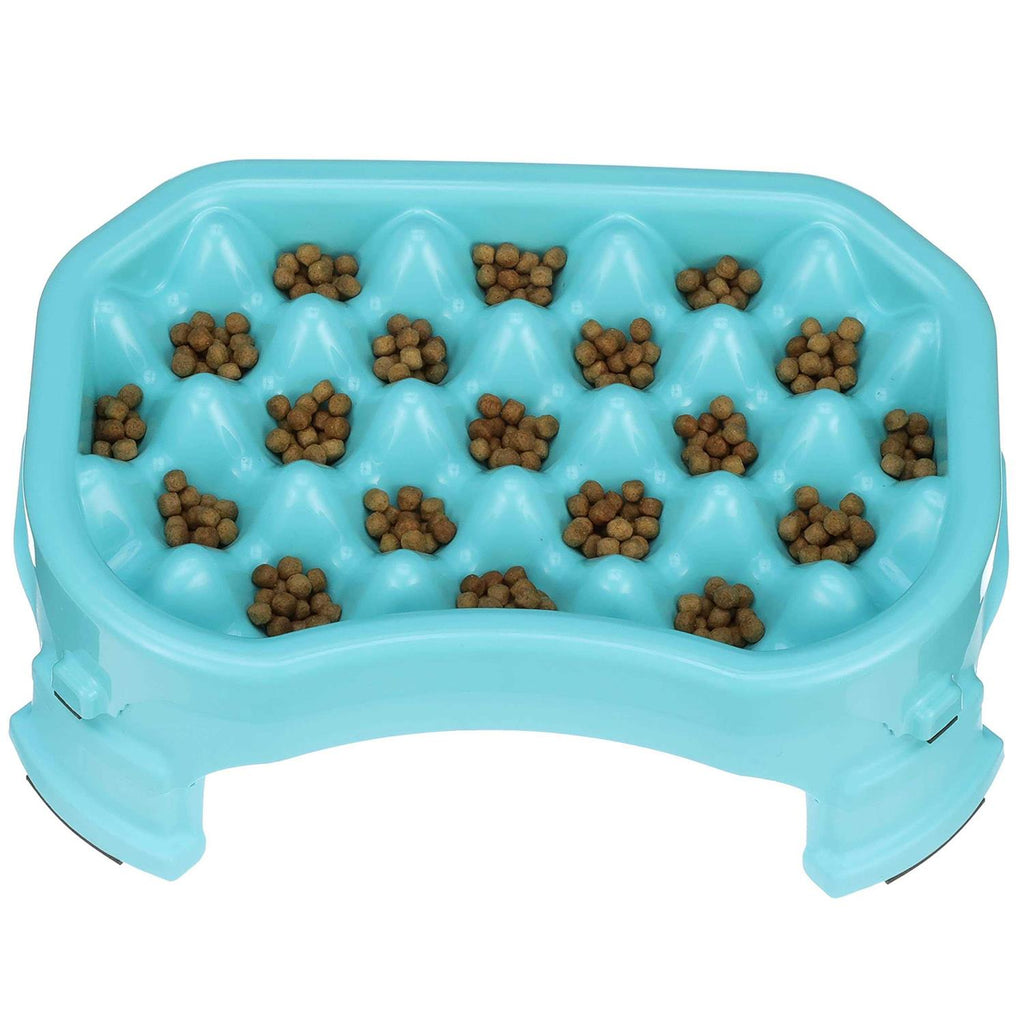 Raised Slow Feeder Dog Bowl Q597133