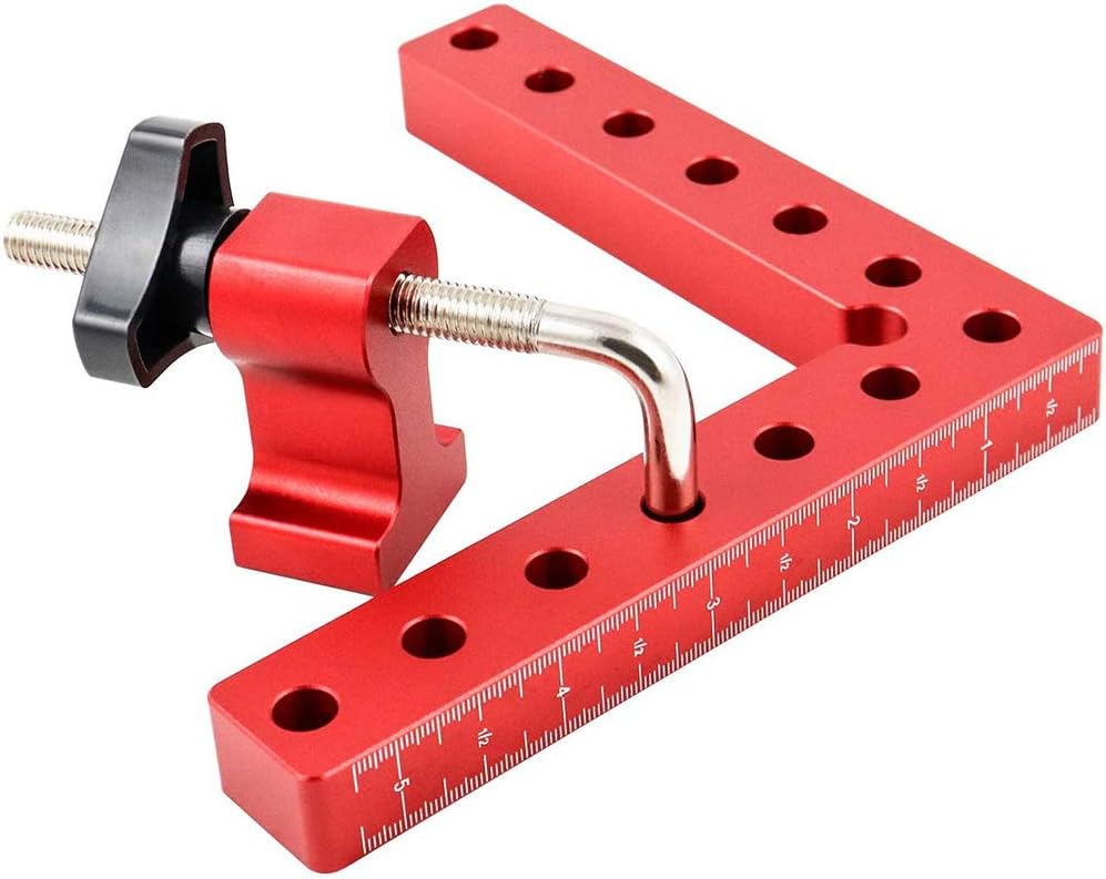 5.5 Inch Aluminium Alloy Right Angle Clamp 4 Pack V93572