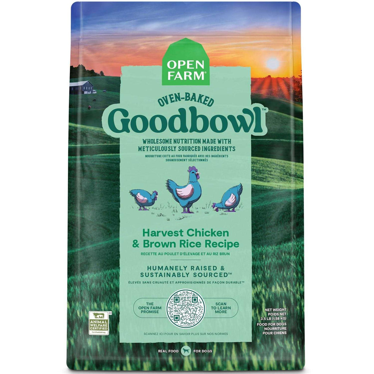 Harvest Chicken Brown Rice Recipe Dog Food Y3927