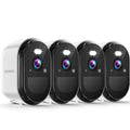 2 Cameras Wireless Outdoor Security Cameras with Spotlight Q36485