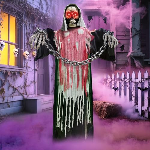 6 Ft Animated Grim Reaper with Sound G585022