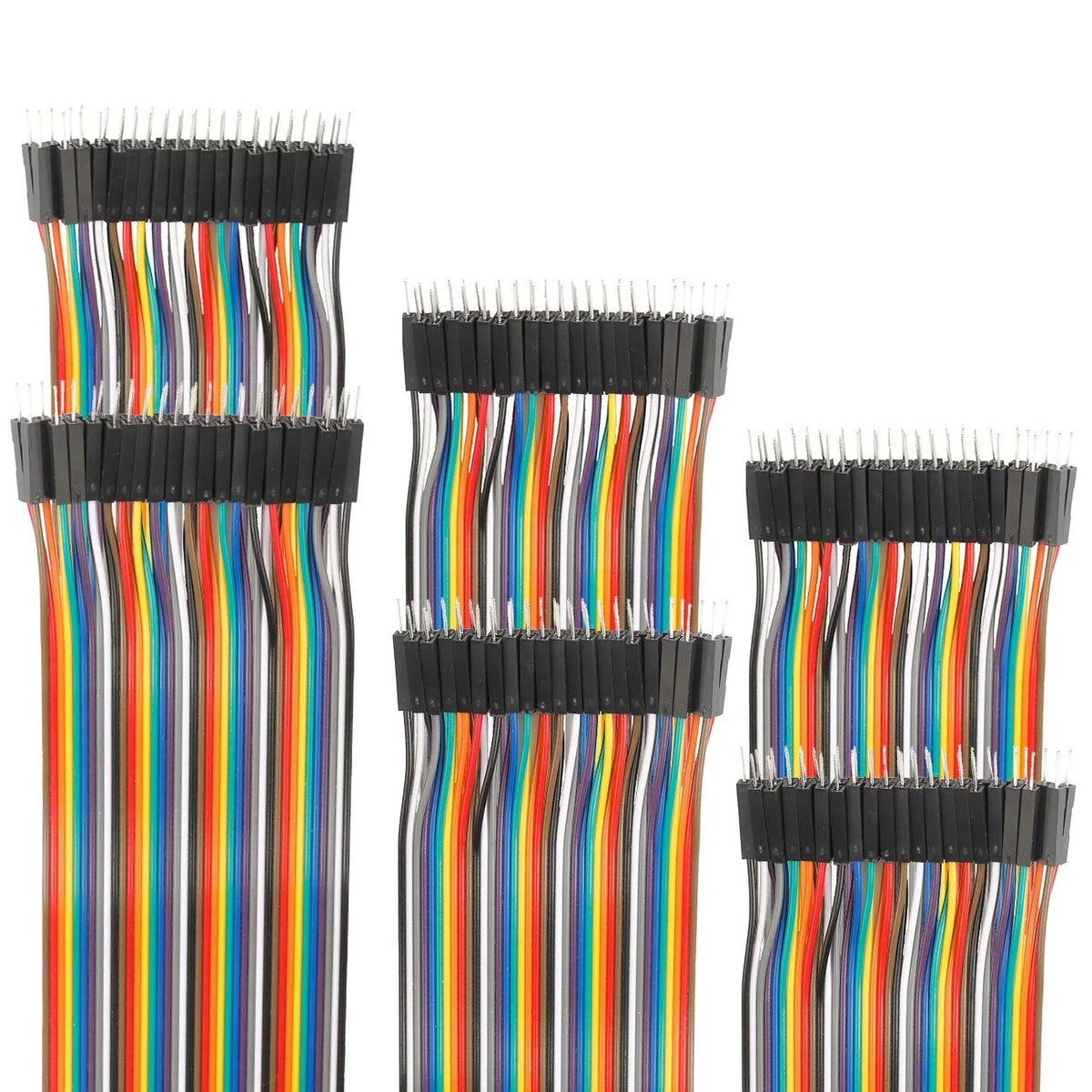 20cm Multicolored Breadboard Jumper Wires Male to Male I522119
