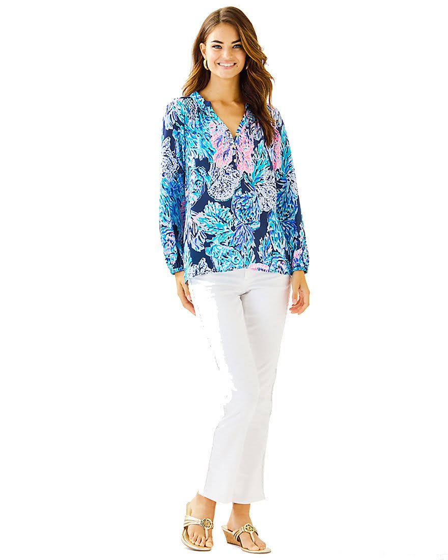 Elsa Top Mandevilla Pink Xxs R526