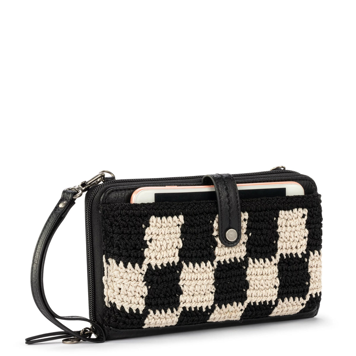Hand-crochet Recycled Polypropylene Yarn Crossbody Q364605
