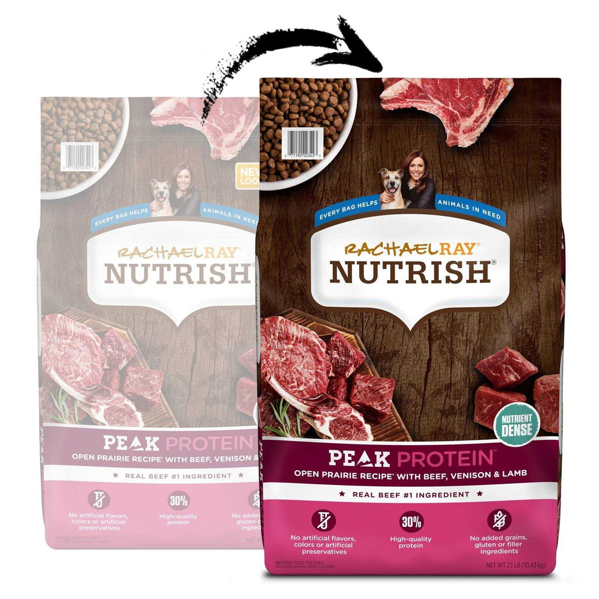 Natural Dry Dog Food with Beef V42059