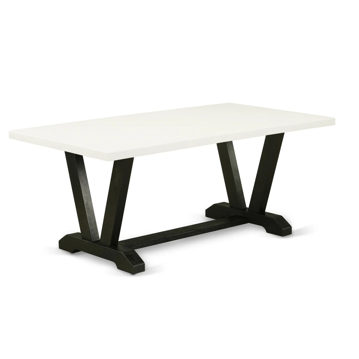 6-Piece Dining Table Set with Tufted Chairs and Bench Y130