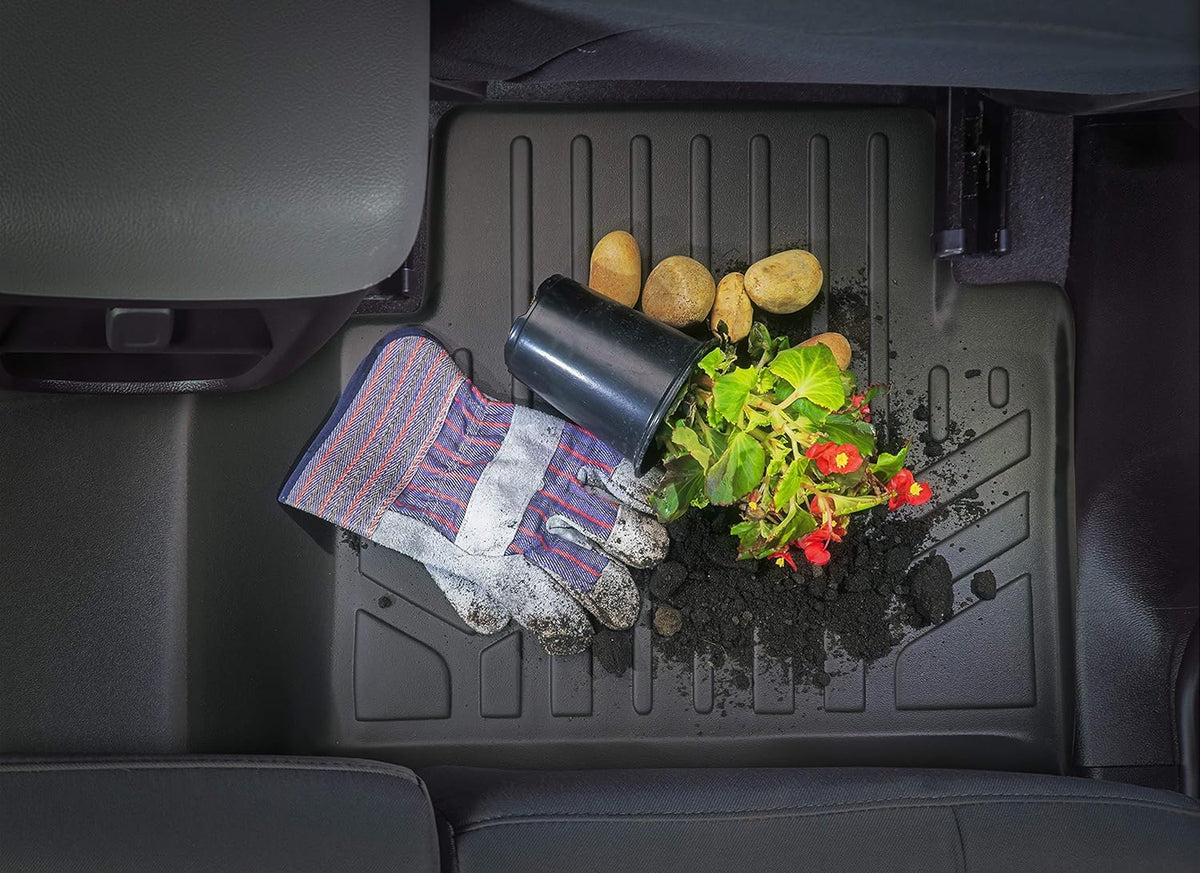 Black Cargo Trunk Liner Floor Mat for 2018-2022 Honda Accord I7947