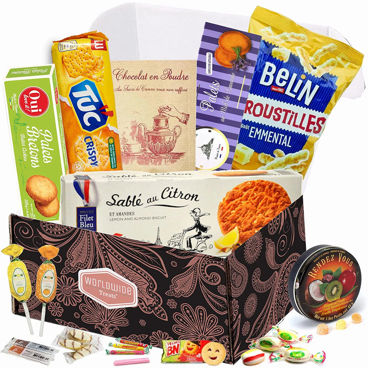 Snacks Mix Care Package Gift Box Assortment P54622