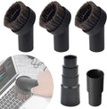 5PCS Vacuum Soft Bristle Round Dust Brush Attachment C4487