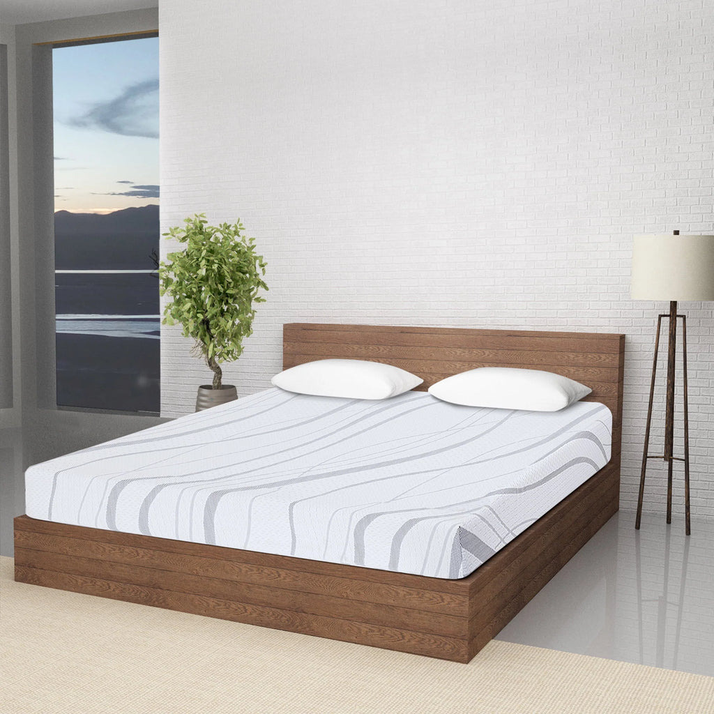 10 Inch Gel Memory Foam Mattress Medium Firm Twin Size Z65397