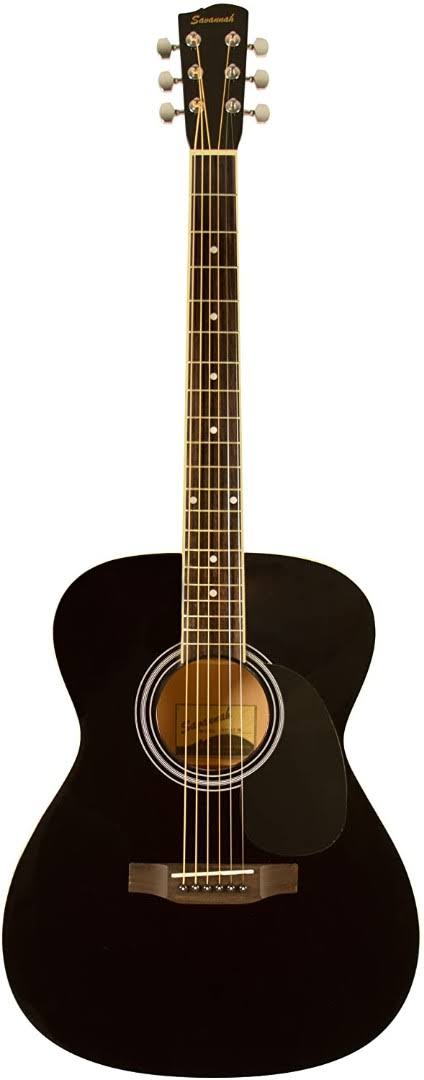 Black Acoustic Guitar J912213