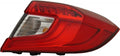 For 2018-2021 Honda Accord Tail Light Assembly Passenger Side W30114
