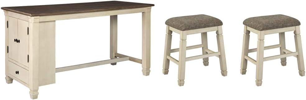 Counter Height Dining Table with Storage Q5233