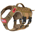 Tactical Dog Harness Reflective No Pull with Handle B84486