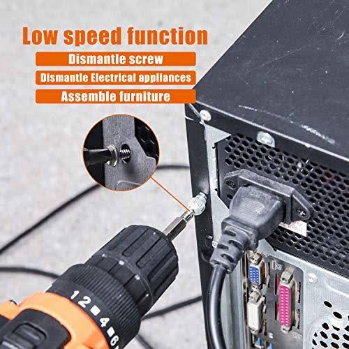 16.8V Cordless Drill with 91 Piece Tool Set and Plastic Toolbox E55480