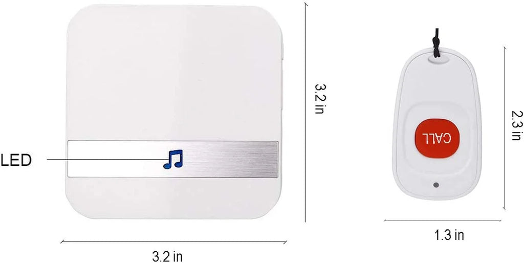 Caregiver Pager IP55 Waterproof F2167
