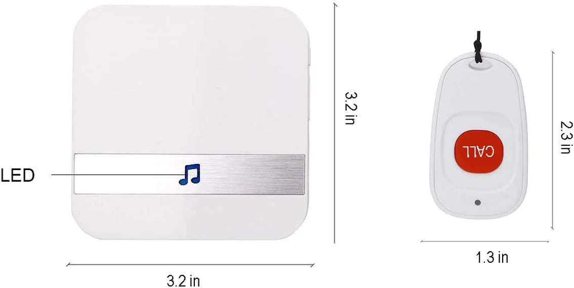 Caregiver Pager IP55 Waterproof F2167