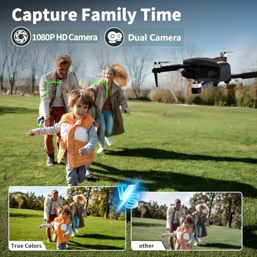 4K HD Camera Foldable Drone with Carrying Case K358988