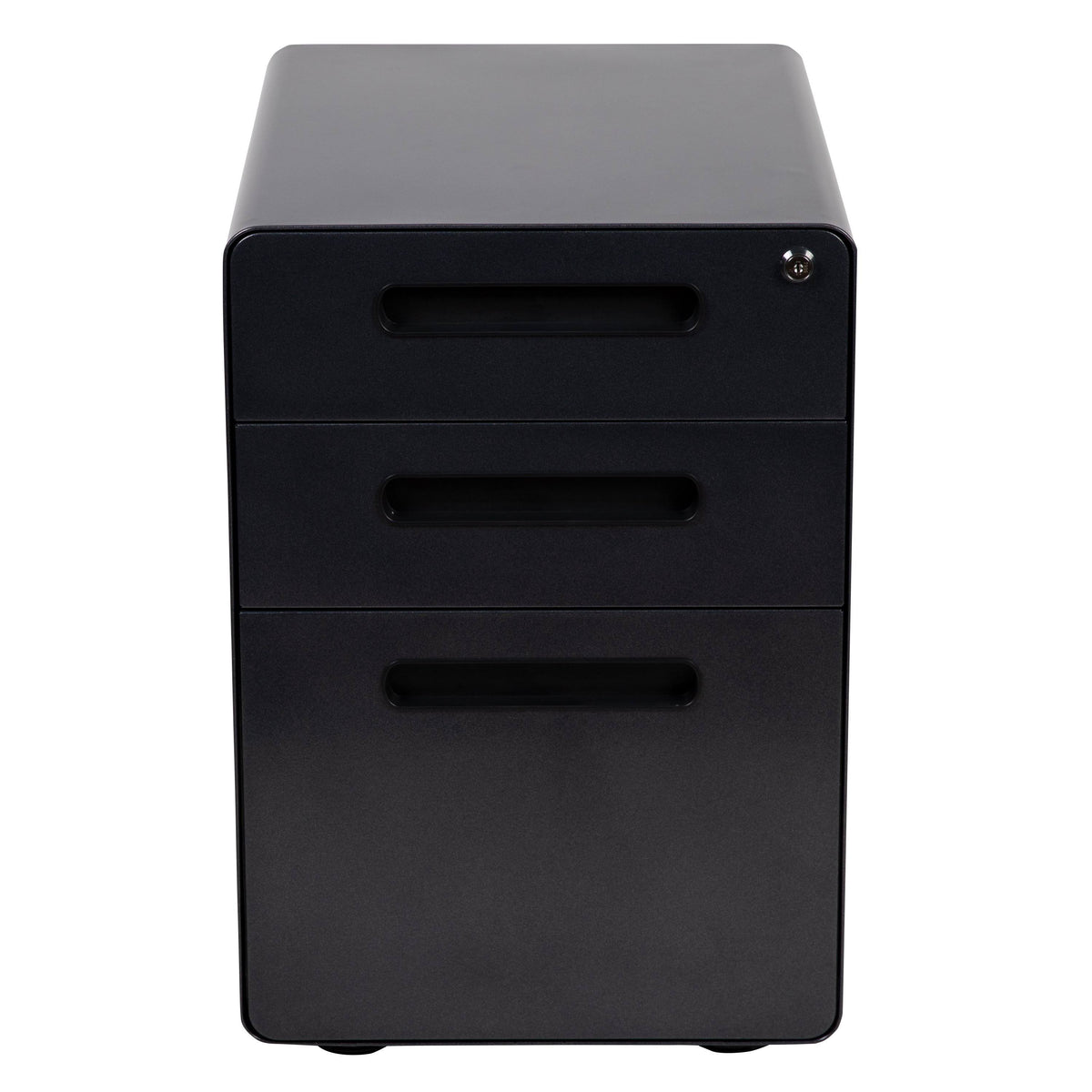 White 3 Drawer Filing Cabinet T6737
