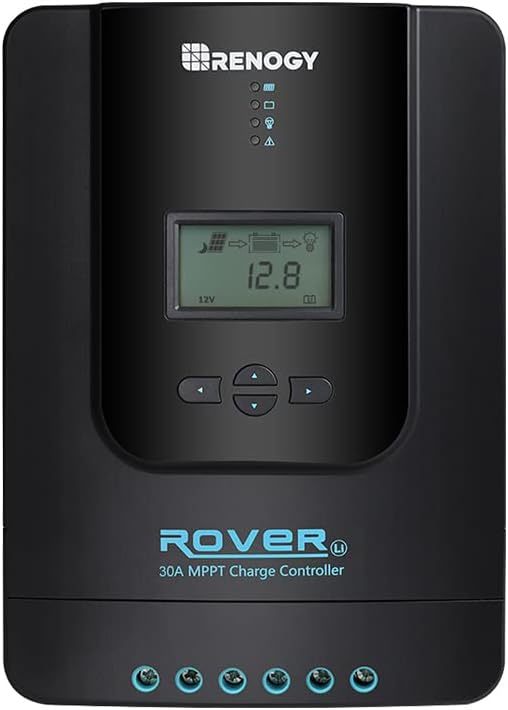 40 Amp MPPT Solar Charge Controller LCD Display Solar Panel Regulator N70577
