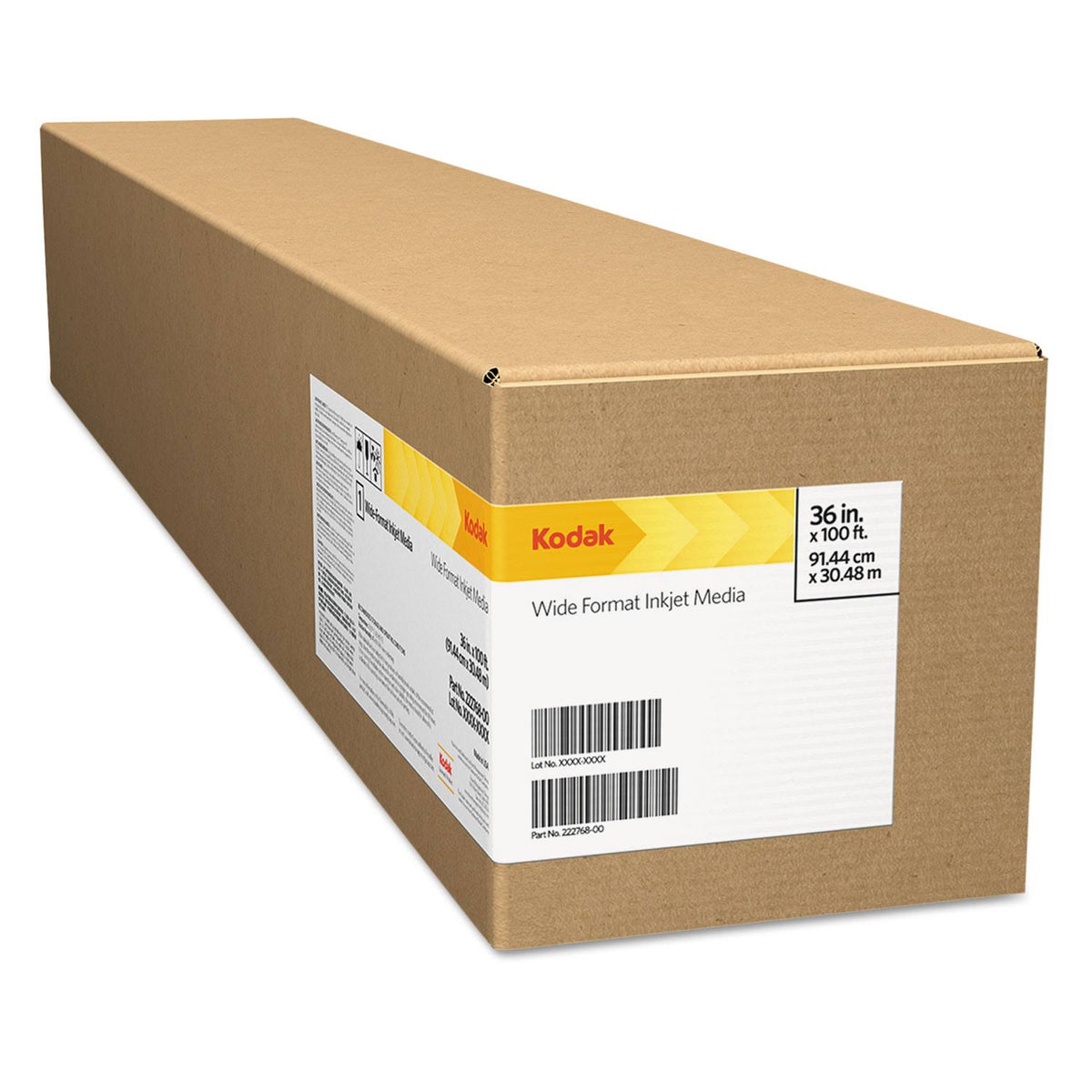Inkjet Photo Paper Roll, Luster, 10.9 mil, 36 x 100 ft Z430