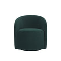Green Velvet Swivel Accent Chair M157376