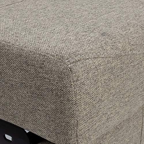 68" Jackknife Sofa Love Seat Sleeper Sofa (Oatmeal) S387
