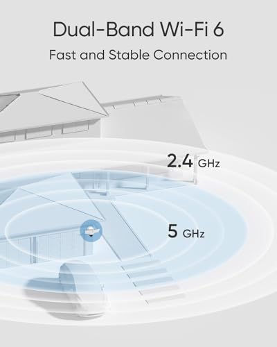 Corded Electric Wireless 2K Dome Security Camera Q88127