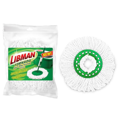 Microfiber Spin Mop Refills, Pack of 4 U567